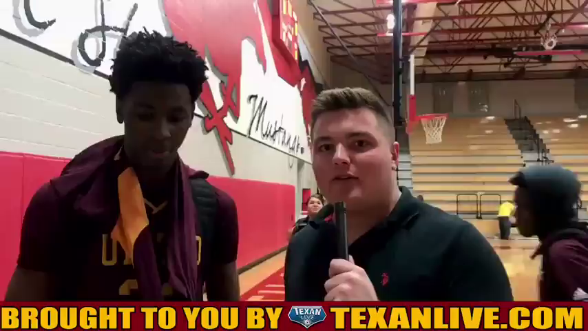 Post game interview with Beaumont United Terrance Arceneaux.mp4