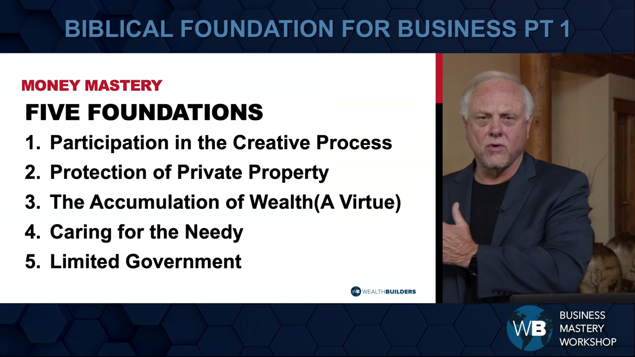 Biblical Foundations for Business 