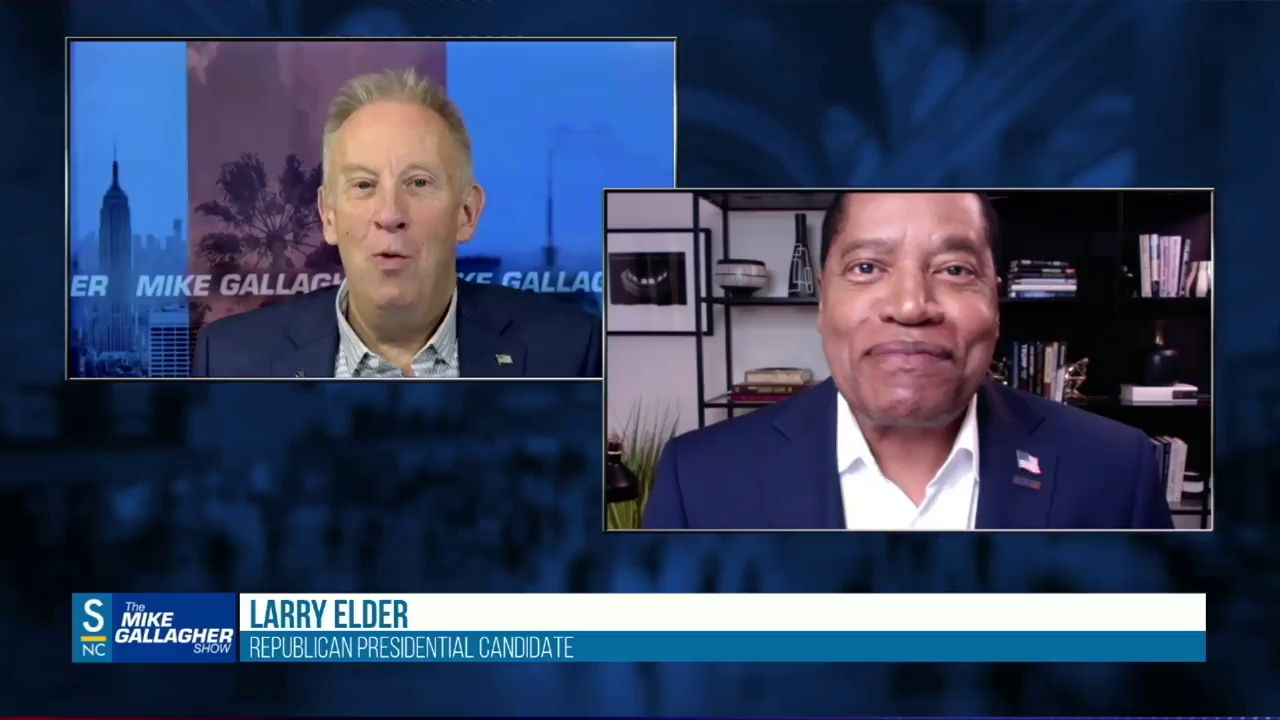 GOP presidential candidate Larry Elder joins Mike to discuss his ...