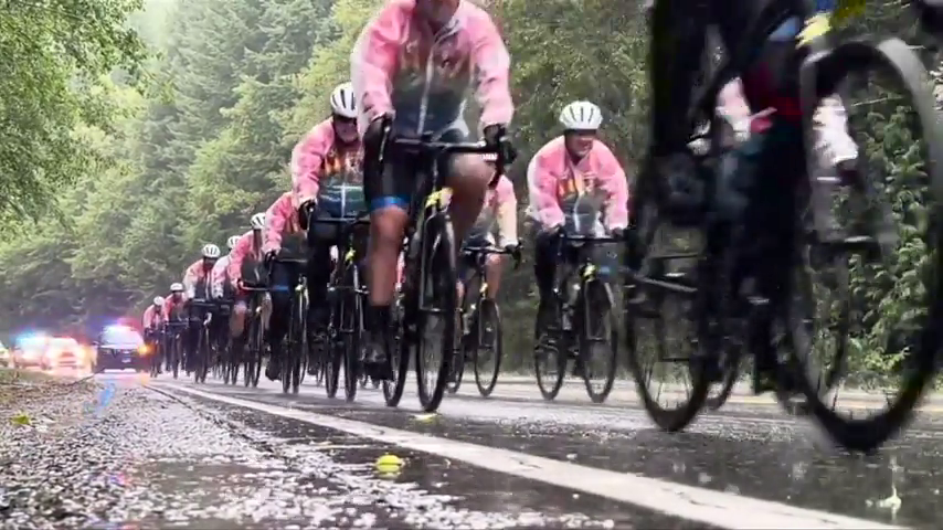 Tour de Rock Journal: First fall storm drenches riders during ride to Woss, Sayward