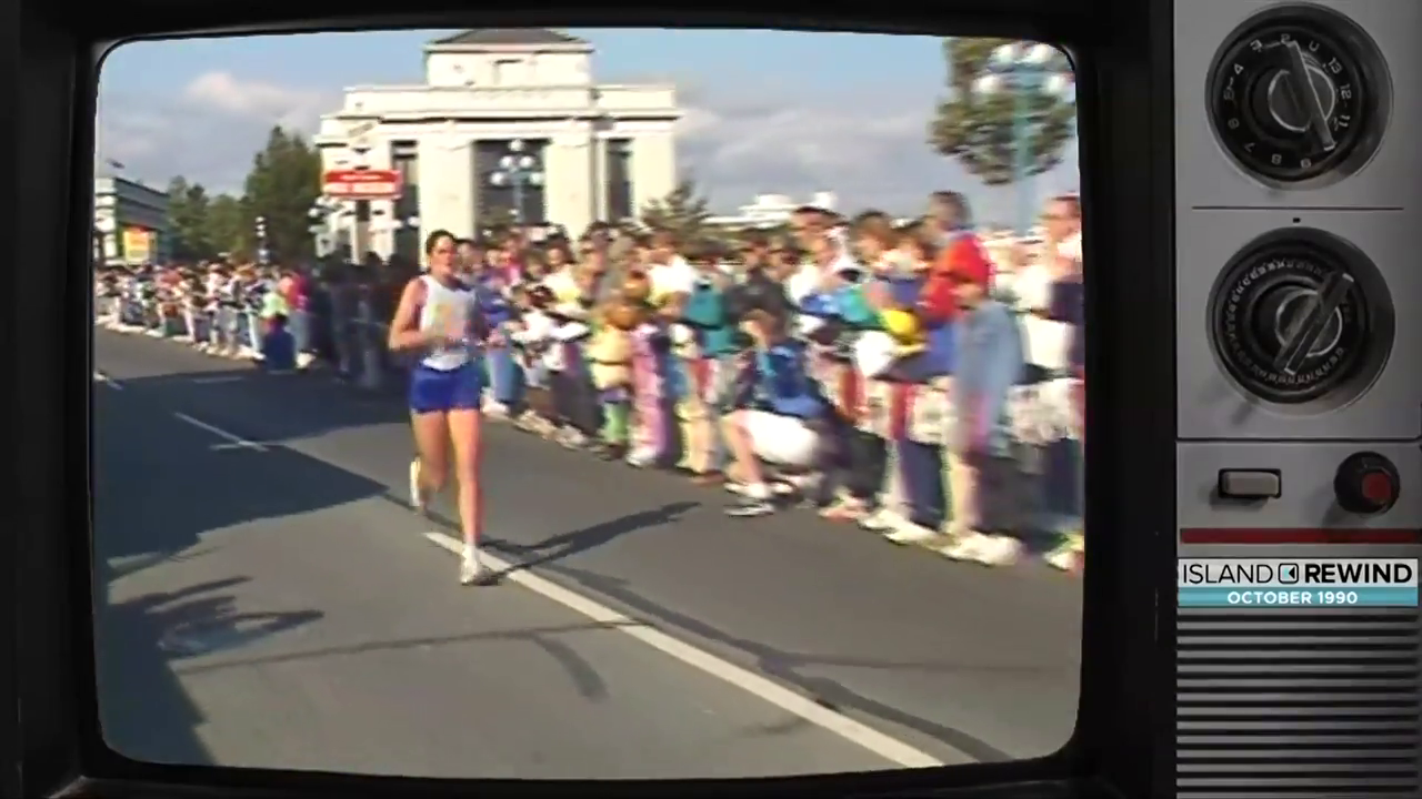 Royal Victoria Marathon in 1990