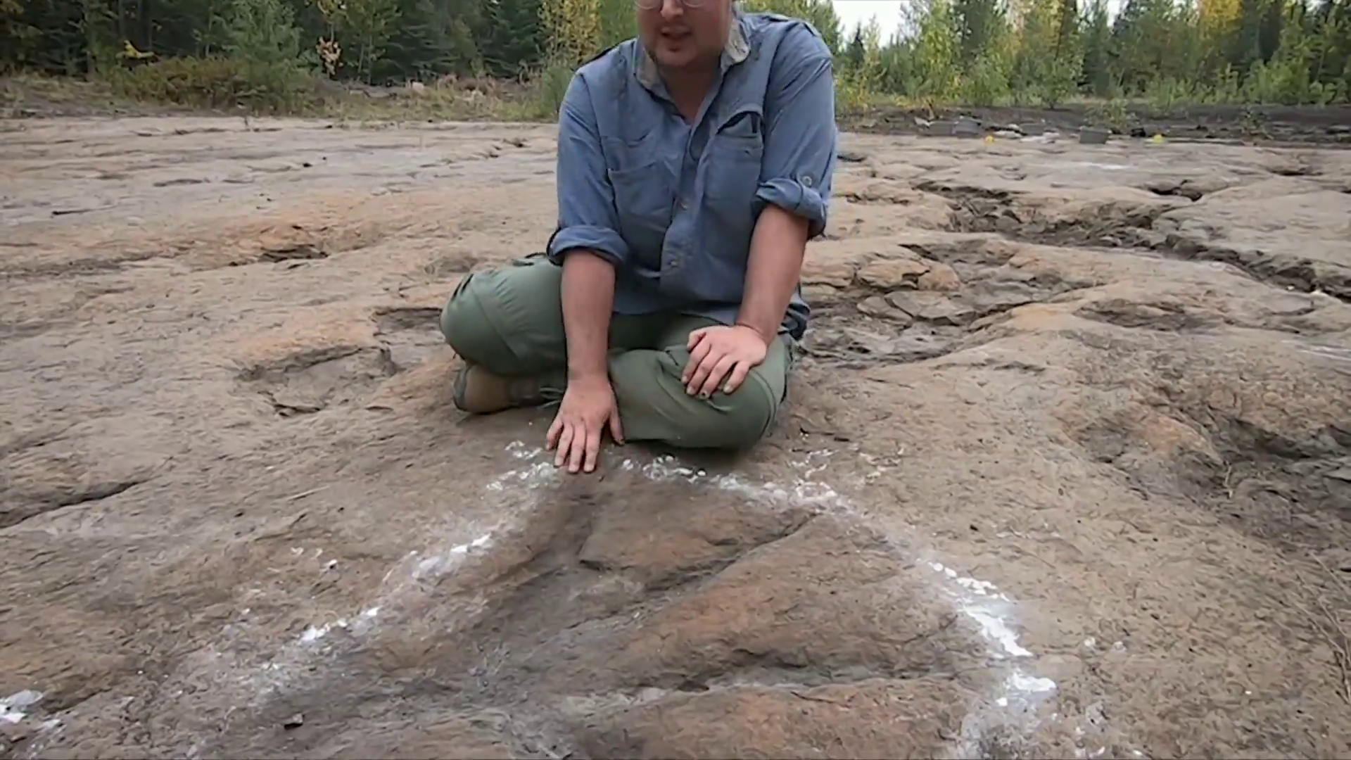 A mysterious ‘extra toed’ dinosaur footprint has local researchers looking for answers