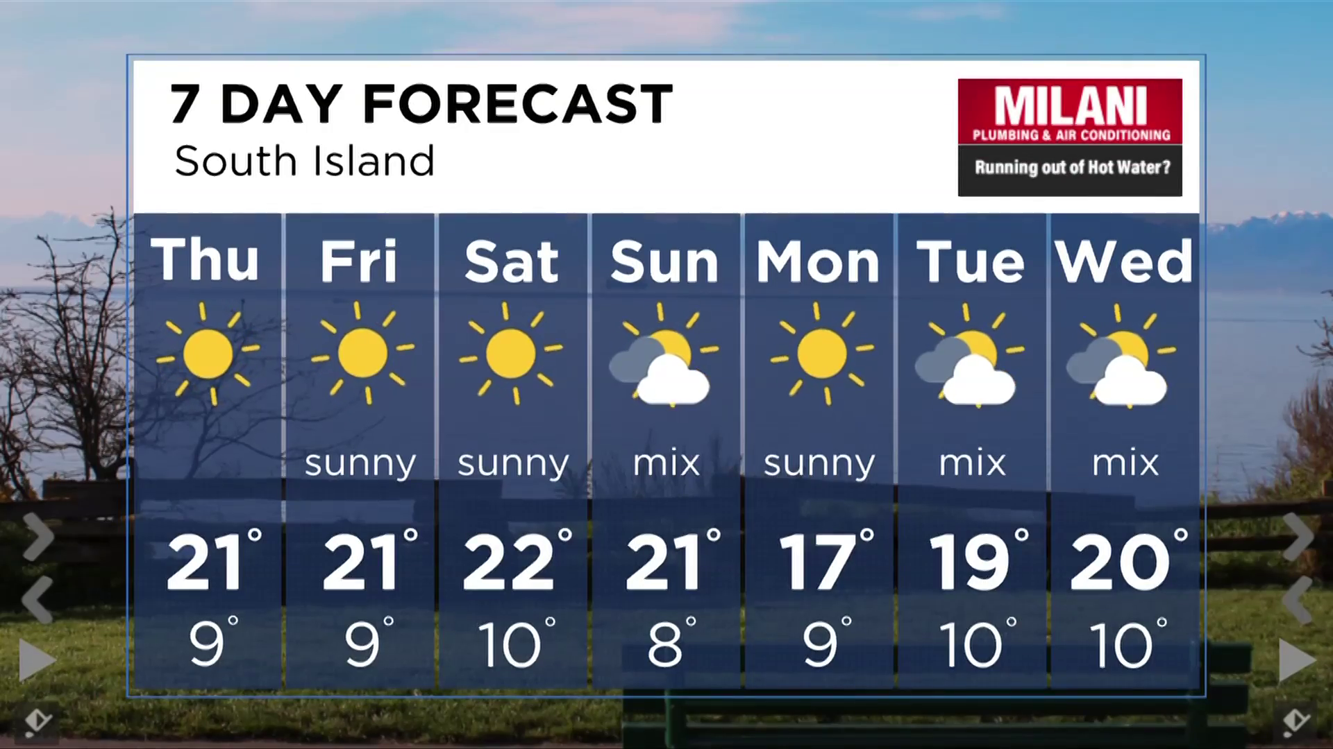 Vancouver Island weather for May 9, 2024